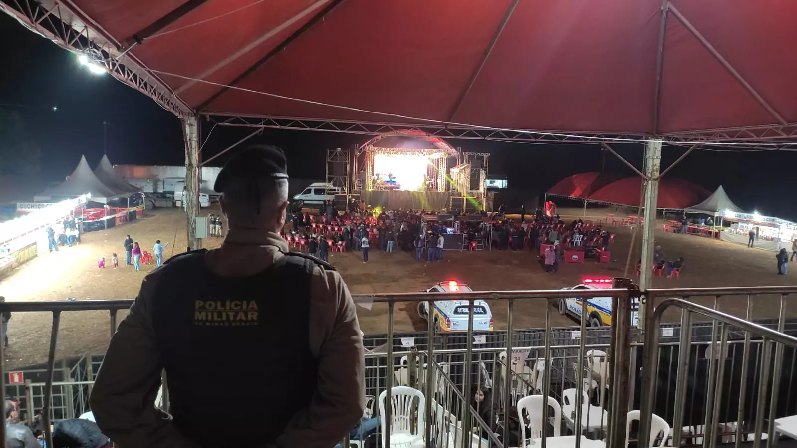 Polícia Militar realizou policiamento na 75ª festa do Santo Antônio do Quebranzol